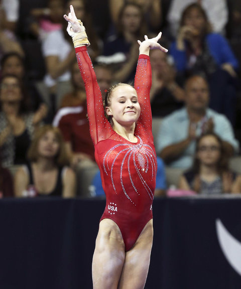 Madison Kocian visits ASI Gymnastics!