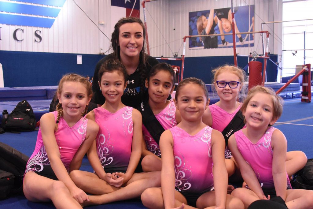 The Woodlands Girls Team ASI Gymnastics